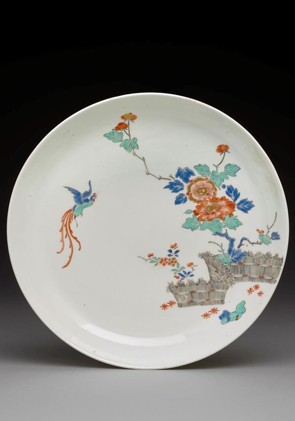 A bowl with rice-straw hedge and bird decoration | MasterArt